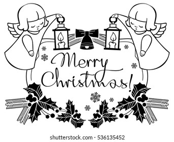 827 Jingle bell coloring page Images, Stock Photos & Vectors | Shutterstock