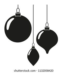 Bauble Silhouette Images, Stock Photos & Vectors | Shutterstock