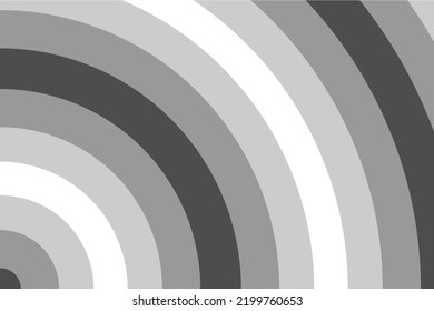 black and white circle background illustration