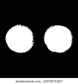 black and white circle vector file