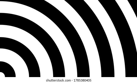Black and white circle wallpapers, Background image.
