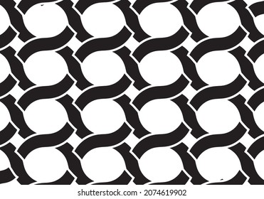 
Black and white circles background