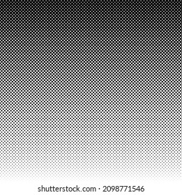 Círculos en blanco y negro, fondo de semitono degradado. Ilustración vectorial.