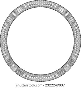 black white circular frame with copy space