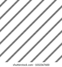 Black white classic striped seamless pattern. Vector illustration.
