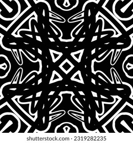 imagen de textura tradicional con motivos en blanco y negro