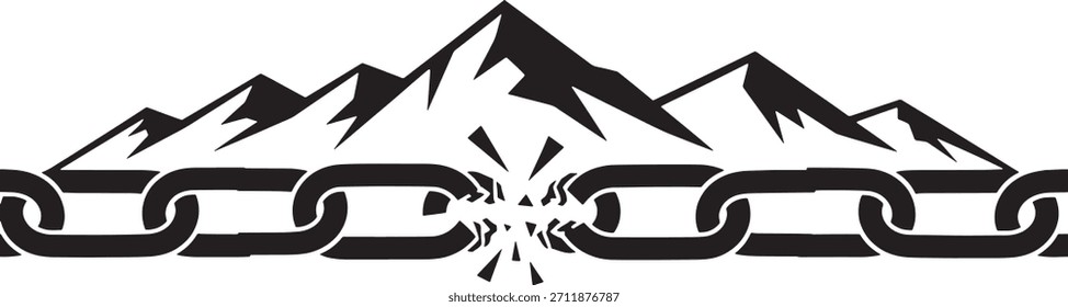Silueta de Vector limpio en blanco y negro 