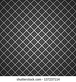 Black and white clean vector vintage diagonal background pattern