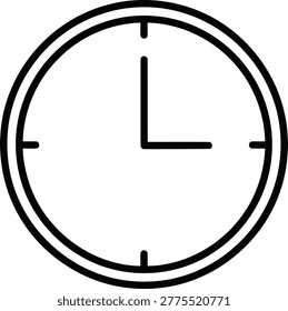 Black and white of a clock face with Roman numerals and two hands. clock, time, Roman.....
