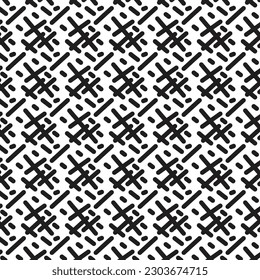 abstraktes, schwarz-weißes Muster, Design, Hintergrundbild 03