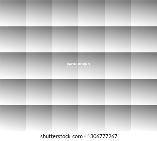 Black and White color abstract squares background, web design, greeting card, gray background, Eps 10 vector illustration