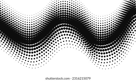 black and white color halftone pattern comic background Abstract dotted backdrop with circles, dots, point large scale element for web banners, posters, cards, wallpapers