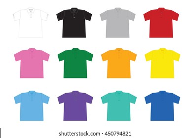 Black White Color Men Tshirts Design Stock Vector (Royalty Free ...