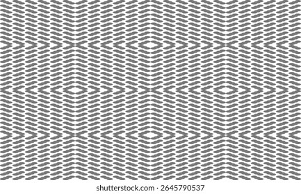 Black and white color oval dot arrange in diamond patchwork repeat seamless style design for fabric print or t-shirt paint or backdrop wall