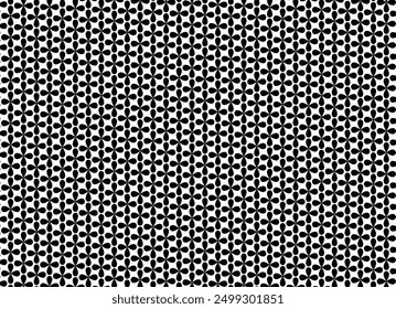 Diseño de patrón de color blanco negro 