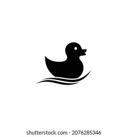 black white and colorful duck vector 