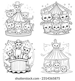 Black and white coloring pages Animals for kids, simple lines, vector , cute Animals, easy coloring pages, for kids , thick lines, low detail, outline