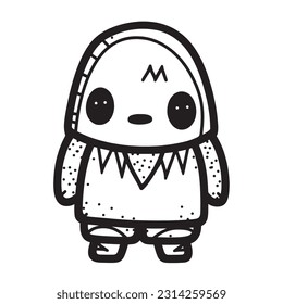 Black and white coloring pages Halloween for kids, simple lines, vector , cute Halloween, Boo!, Halloween Background