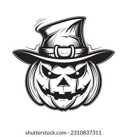 Black and white coloring pages ,Pumpkin ,Halloween for kids, simple lines, vector , cute Halloween, Boo!, Halloween Background