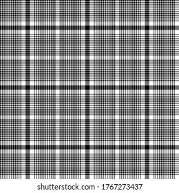 Black and white colors modern tartan plaid Scottish seamless pattern.Texture from plaid,tablecloths, clothes, shirts, dresses, jacket, skirt, paper, blankets and other textile products. 