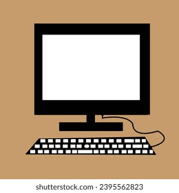  A black and white computer design