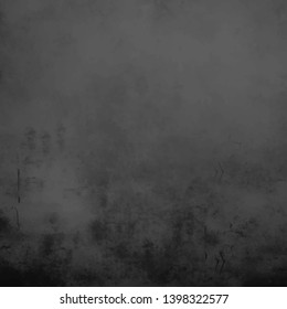 Black and white concrete wall texture. Texture of a grey stone background.  Vector illustration.