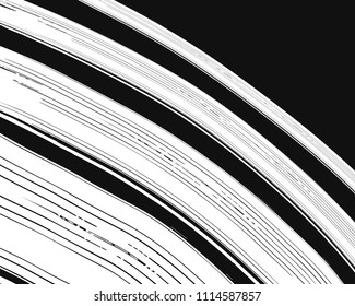 black and white contemporary minimal painting multi curve brush style background