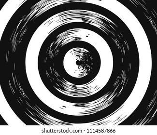 black and white contemporary minimal painting multi circle brush style background