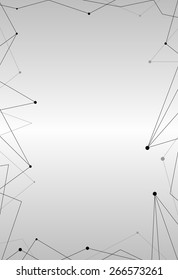 Black and white cover with lines for your business