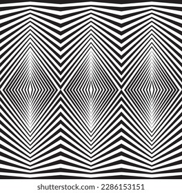 Black and White Creative Design and Black Checker Design