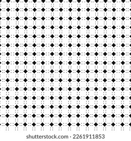 Black and white crocheted Patterns editable Vector