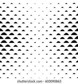 Black and white curved shape pattern background