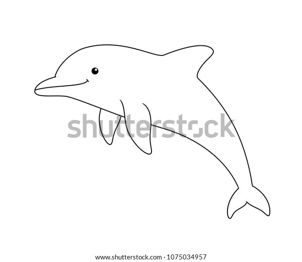 8800 Top Cartoon Dolphin Coloring Pages Download Free Images