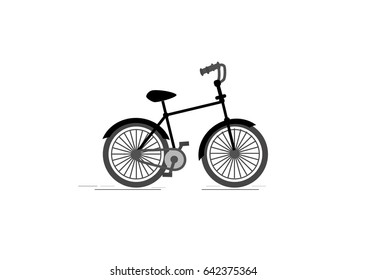 Black and white Cycle