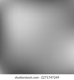Black White Dark Digital Blurry Background. Grey Empty Liquid Minimal Blurred Texture. Monochrome Silver Watercolor Vector Gradient Background. Trendy Smooth Aluminium Metallic Gradient Mesh.