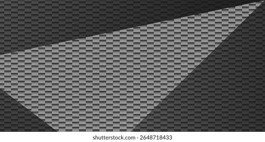 Black white dark gray abstract background. Geometric pattern shape. Line triangle polygon angle texture wallpaper ssimple
