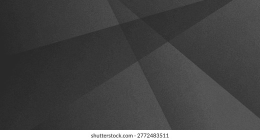Black and white dark gray abstract background.Geometric pattern shapes.Rough and shabby grain.