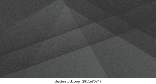 Black and white dark gray abstract background.Geometric pattern shapes.Rough and shabby grain.