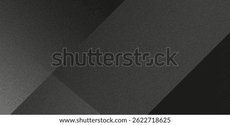 Black white dark gray abstract background. Geometric pattern shape. Line triangle polygon angle. Gradient. Shadow. Matte. 3d effect. Rough grain grungy. Design. Template
