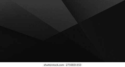 Fondo de patrón abstracto de plata gris oscuro blanco negro. Forma geométrica. Línea triángulo ángulo pliegue polígono diamante 3D. Gradiente. Ruido de grano áspero. Sombra clara. Brillo mate. Diseño. Mínimo.