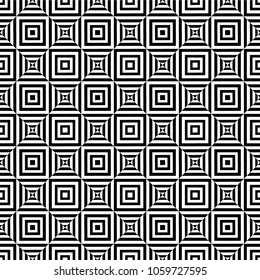 Black and White Decorative Wallpaper Background Pattern
