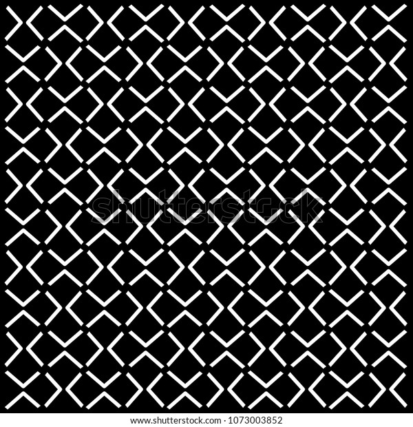 Black White Decorative Wallpaper Background Pattern Stock Vector