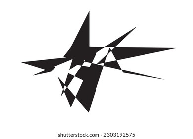 black and white design or art to use as background or to print on any thing