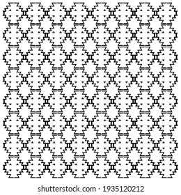 Bloques de diseño en blanco negro Aztecas
