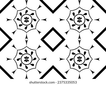 black and white design for decoration