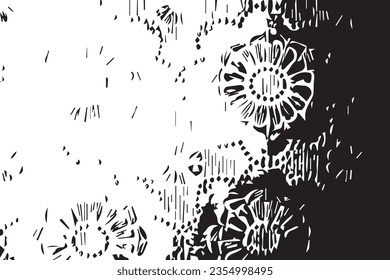 black and white design texture