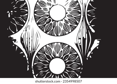 black and white design texture