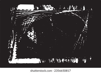 black and white designed texture