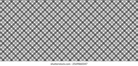 Black and white diagonal fabric texture background