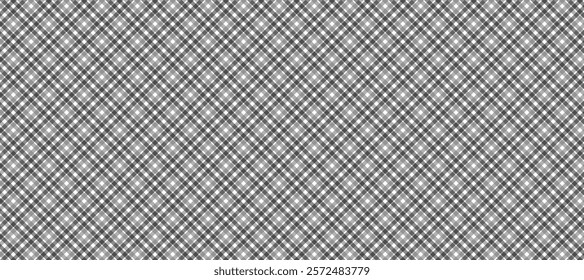Black and white diagonal fabric texture background
